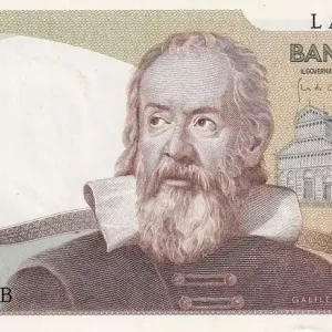 Top Qualité Billet Italie 2000 Lire - Galillé- 1973 - Série LA - P.103a