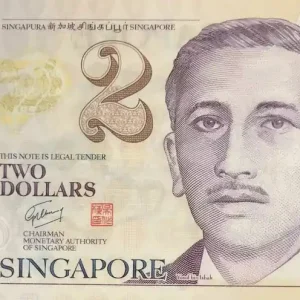 Certifié Billet Singapour 2 Dollars E.Y. bin Ishak - Education 2005 Polymer