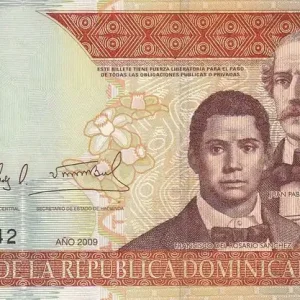 Pas Cher Billet République dominicaine 100 Pesos - Héros de la nation - Puerta del Conde - 2009 - P.177b