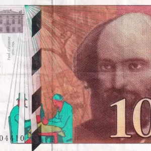 Billet France 100 Francs - Cézanne - Petit numéro - 1997 - A000004410 - F.74.01A Nouvelle Collection