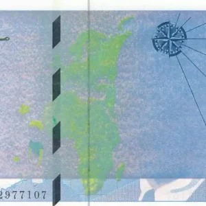 Billet France 50 Francs, Saint-Exupéry - 1992 - Fauté impression bleue - Série M.002977107 Meilleure Qualité
