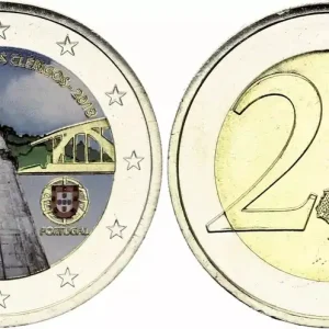Vente Flash Portugal 2 Euros - Tour des Clercs - Colorised - 2013