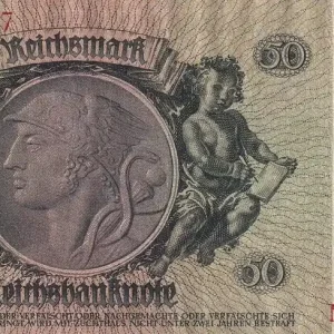 Satisfait Ou Remboursé Billet Allemagne 50 Reichsmark - David Hansemann - 1933 - Série N - P.182a