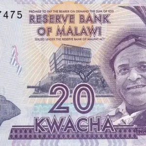 Billet Malawi 20 Kwacha - Inkosi Ya Makhosi M Mbelwa II - 01-01-2012 - P.57a Produit De Marque