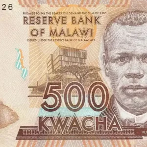 Pas Cher Billet Malawi 500 Kwacha - Reverend John Chilembwe - 2012 - P.61a
