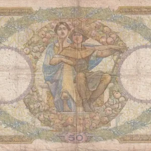 Retour Gratuit Billet France 50 Francs - Luc Olivier Merson - 14-04-1932 - Série R.10098 - F.16.03