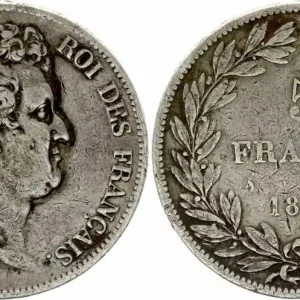 France 5 Francs Louis-Philippe 1er - 1831 A Paris - Argent - Tranche en creux Offre Limitée