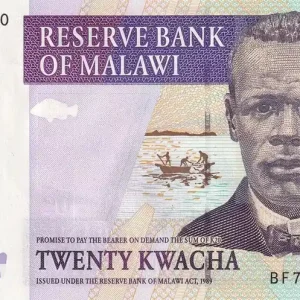 Billet Malawi 20 Kwacha - Reverend John Chilembwe - Plantation de thé - 2007 - P.52a Bon Plan