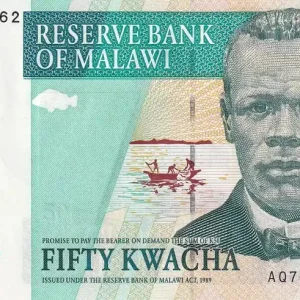 Populaire Billet Malawi 50 Kwacha - Reverend John Chilembwe - Arc de l'indépendance - 2003 - P.45b