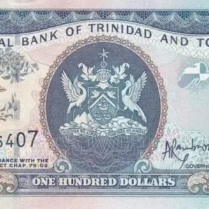 Billet Trinidad et Tobago 100 Dollars - Oiseaux - banque, plateforme de pétrole - 2006 - P.51b Meilleur Choix