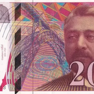 Livraison Gratuite Billet France 200 Francs - Gustave Eiffel - Tour Eiffel - 1995 - Petit numéro A 000002113 - F.75.01