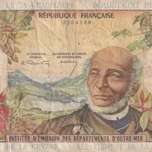 Gros Lot Billet Antilles Françaises 100 Francs - Victor Schoelcher - ND (1964) - Séries Variées - TB à TB+ - P.10a