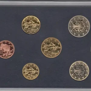 France Série 9 monnaies - 1 c à 5 Euros - 2004 - Frappe BE Original