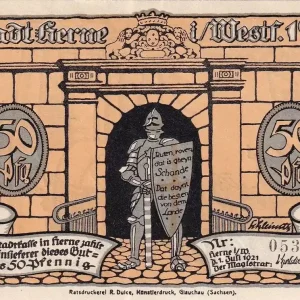 Prix Réduit Billet Allemagne 50 Pfennig - Herne - Notgeld - 1921