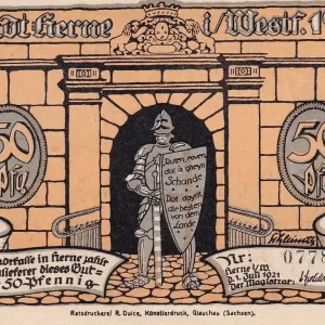 Billet Allemagne 50 Pfennig - Herne - Notgeld - 1921 Prix Réduit