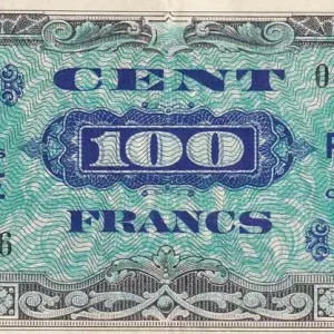 Billet France 100 Francs - Impr. américaine (France) - 1945 - Série 5 - VF.25.05 Usine Directe
