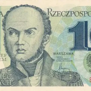 Billet Pologne 10 Zlotych - Josef Bem - 1982 - Série E - P.148 Offre Spéciale