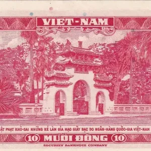 Prix Cassé Billet Vietnam du Sud 10 Dong - Agriculture - ND (1962) - P.5