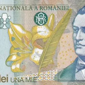 Billet Roumanie 1000 Lei - Mihai Eminescu - 1998 - P.106 Produit De Marque