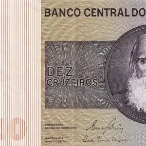 Commander Vite Billet Brésil 10 Cruzeiros - Dom Pedro II - ND (1979) - P.193c