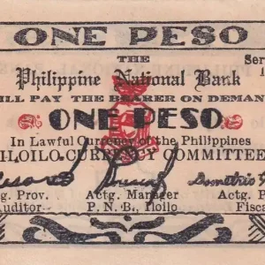 Bon Plan Billet Philippines 1 Peso - Iloilo - 1944 - P.S339