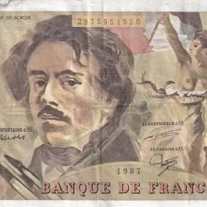 Meilleure Vente Billet France 100 Francs - Delacroix - 1987 - Série A.116 - F.69.11