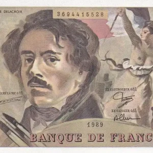 Billet France 100 Francs - Delacroix - 1989 - Série U.148 - F.69.11c Achat Immédiat