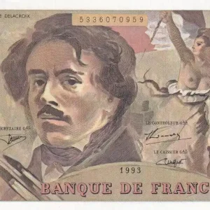 Billet France 100 Francs - Delacroix - 1993 - Série M.214 - F.69bis.05 Promotion