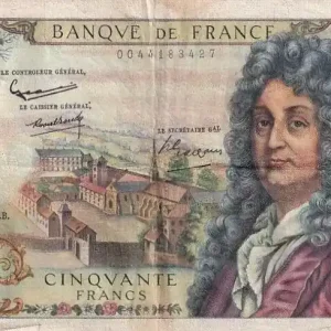 Billet France 50 Francs - Racine - 08-11-1962 - Série R.18 - F.64.2 Acheter Direct