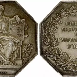 Prix Réduit France Chambre des Notaires de Autun Saone et Loire - Argent