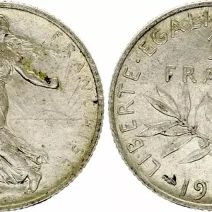 France 1 Franc Semeuse - 1911 - Argent Promotion