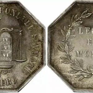 France Chambre des Notaires de Saint Amand - Cher - Argent Top Qualité