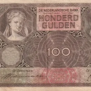 Vente Directe Billet Pays-Bas 100 Gulden - Portraits de femme - 26-11-1940 - Série DA - P.51a