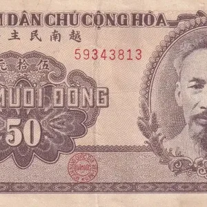 Meilleure Vente Billet Vietnam 50 Dong - Ho Chi Minh - Agriculture - 1951 - Série AB - P.61b
