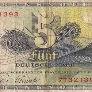 Paiement Sécurisé Billet Allemagne 5 Mark - Europa- 1948 - P.13i
