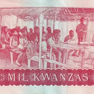 Billet Angola 1000 Kwanzas - Dr. Agostinho Neto - Ecoliers - 1975 - Séries variées - p.117 Expédition Rapide