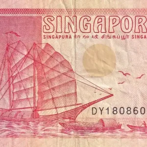 Acheter En Ligne Billet Singapour 2 Dollars - Tongkank - Procession de Chingay - ND (1990)- P.27