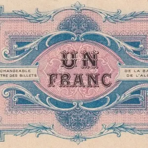 Retour Gratuit Billet Algérie 1 Franc - Chambre de commerce de Constantine - 1916 - Série 1 - P.140.10