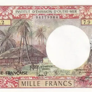 Meilleure Qualité Billet Tahiti 1000 Francs - Tahitienne - ND (1977) - Série R.2 - P.27b