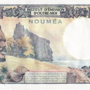 Top Qualité Billet Nle Calédonie 500 Francs - Polynésien - Pirogue - ND (1985-1993) - Série M.2 - P.60e