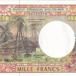 Achetez Aujourd’hui Billet Polynésie Fr. 1000 Francs - Tahitienne - ND (1996) - Série D.015 - P.2b