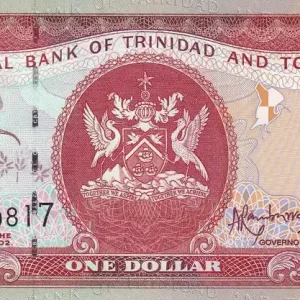 Prix Promo Billet Trinidad et Tobago 1 Dollar - Oiseaux - Armoiries - 2006 - P.46