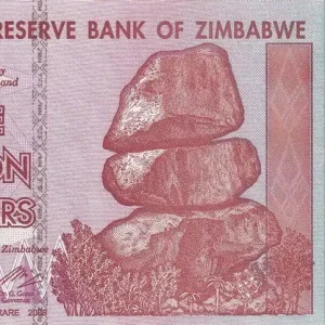 Bon Plan Billet Zimbabwe 5 Milliard de dollars - Chiremba - 2008 - P.84
