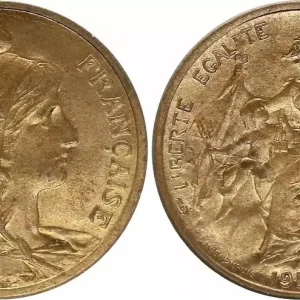 France 5 Centimes Dupuis - 1917 Marque