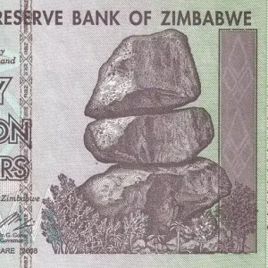 Billet Zimbabwe 50 Trillion de dollars - Chiremba - 2008 - P.90 Offre Limitée