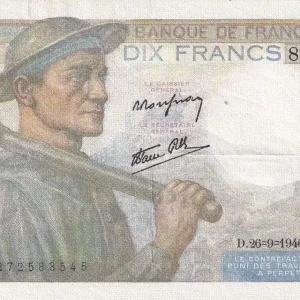 Offre Du Jour Billet France 10 Francs - Mineur - 26-11-1946 - Série A.110 - F.08.15