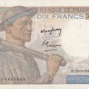 Nouvel Arrivage Billet France 10 Francs - Mineur - 10-03-1949 - Série U.170 - F.08.20