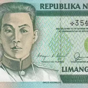 Certifié Billet Philippines 5 Piso - Emilio Aguinaldo - 1987 - * Remplacement - P.168br