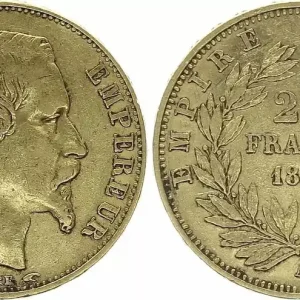 Commander Maintenant France 20 Francs Napoléon III Tête nue - 1854 A Paris - Or