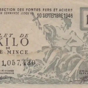 Billet France 1 Kilo de Tôle Mince - Section des Fontes Fers et Aciers Offre Exclusive